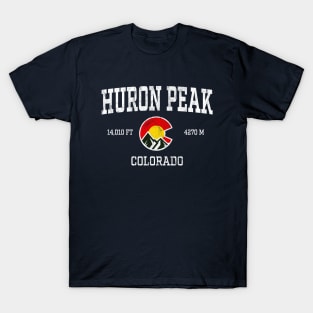 Huron Peak Colorado 14ers Vintage Athletic Mountains T-Shirt